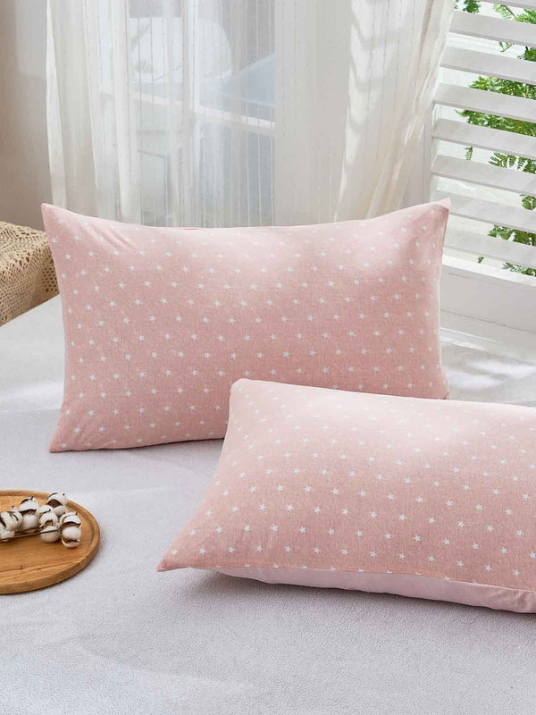 Lithe Cloud Pattern Cotton Pillow Sham Set