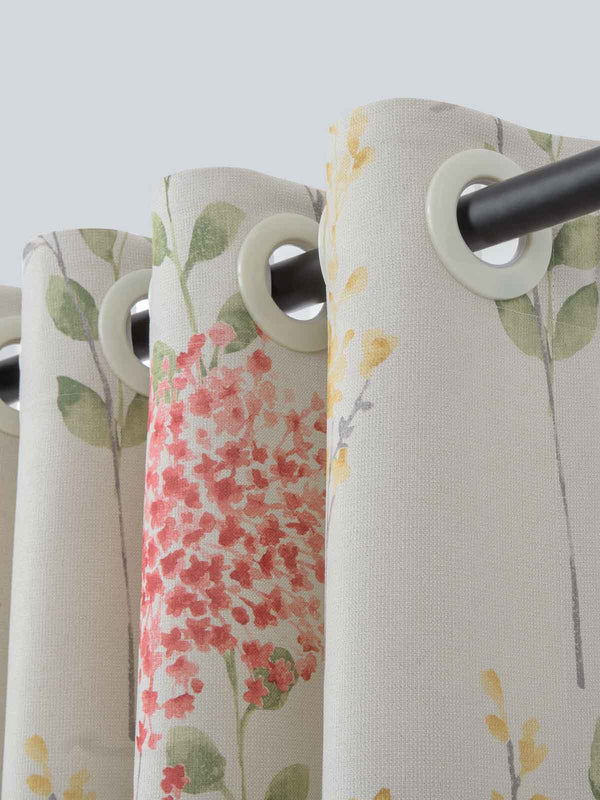 Charlotte Garden Floral Polyester Curtain