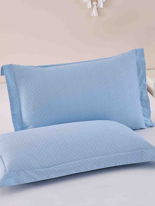 Gamma-Bluish Blue Cotton Pillow Sham