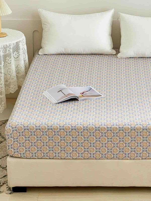 Sunshine Gold Premium Cotton Fitted Sheet