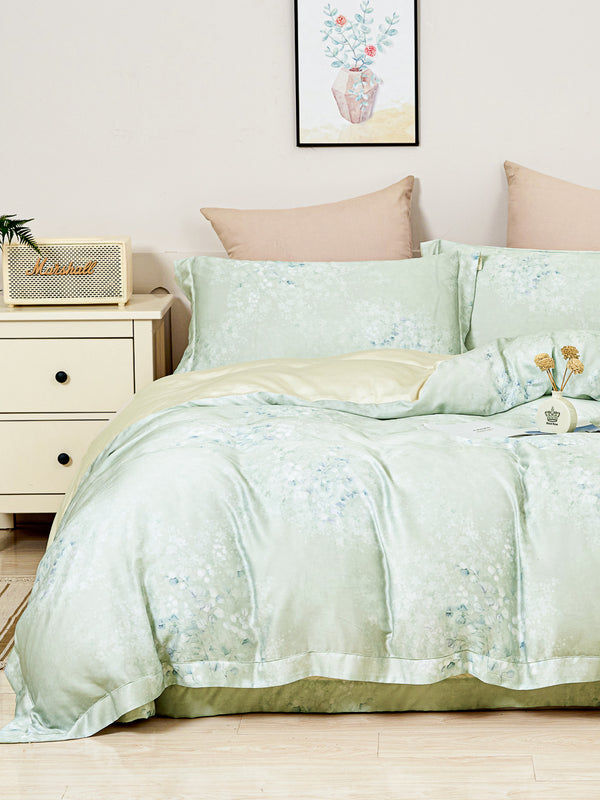 Orabe Floral TENCEL Lyocell Bedspread Set