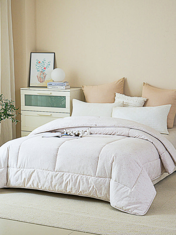 Pai Breeze Apricot Cotton All Season Comforter