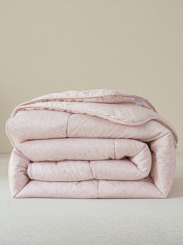 Kai Jade Pink Cotton All Season Comforter