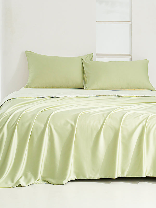 Emerald Green TENCEL Lyocell Fitted Sheet Set