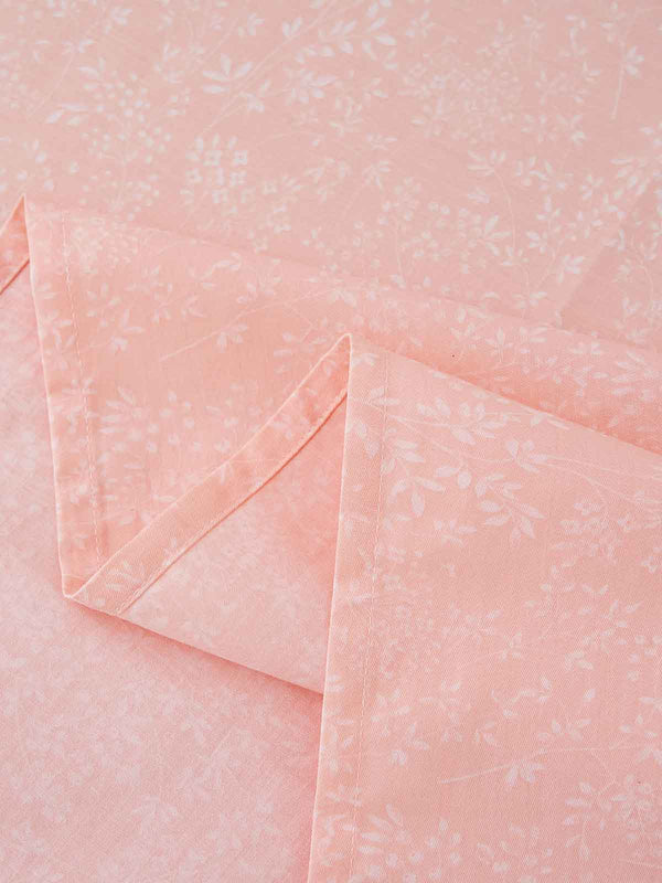 Kai Macaron Pink Pattern Cotton Flat Sheet