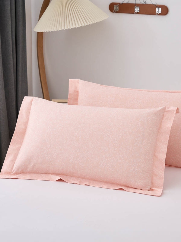 Kai Macaron Pink Pattern Cotton Pillow Sham