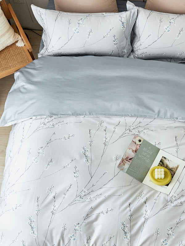 Ourea Floral Premium Cotton Bedspread Set